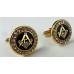 Freemasons Masonic 24k Gold Clad Keyring and Cufflinks Freemasons Masonic 24k Gold Clad Keyring and Cufflinks